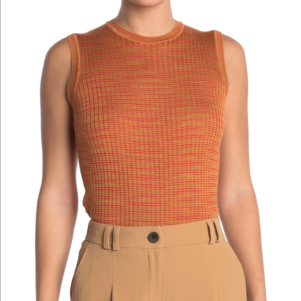 🍊 M by Missoni knit sleeveless top